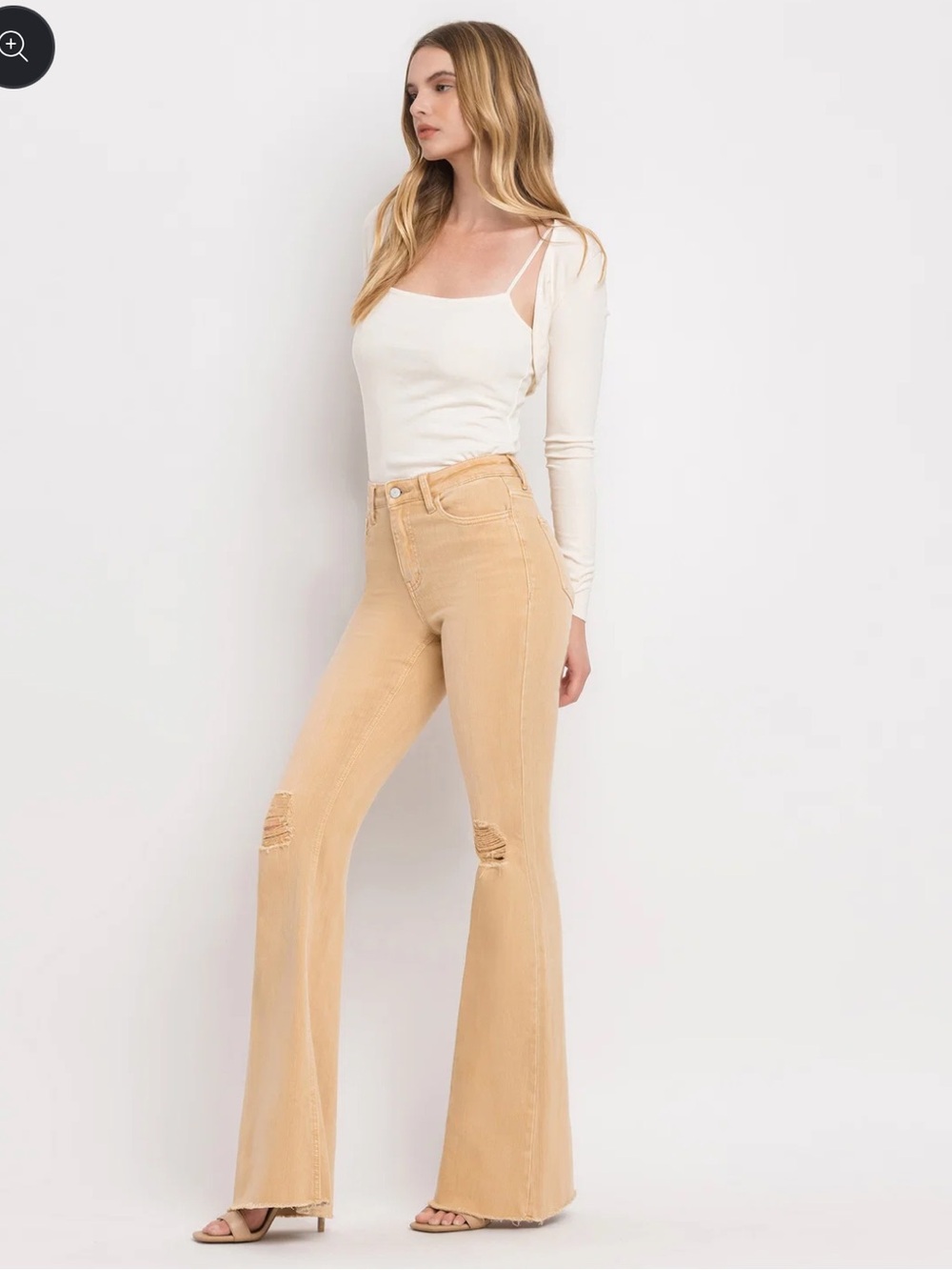 Vervet Dew Drop - High Rise Flare Jeans - NWOT - Size 24